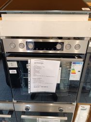 Outletes Sütő/Főzőlap Szett  Gorenje BC6737E02X