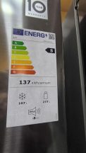 Outletes inverter motoros hűtőszekrény LG GBP62PZNBC