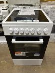 outletes kerámialapos villanytűzhely Beko FSM57100GW