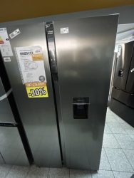 csomagolássérült side by side hűtőszekrény Beko GNO5322WDXPN ajándék bluetooth hangszóróval csomagolássérült side by side hűtőszekrény Beko GNO5322WDXPN ajándék bluetooth hangszóróval
