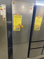 outletes kombinált  hűtőgép Siemens KG39N2LCF